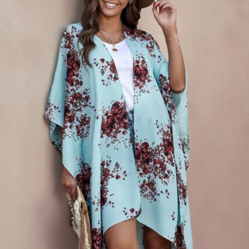 NEW Floral Kimono - Picture 4 of 4